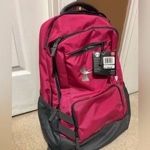 pink backpack
